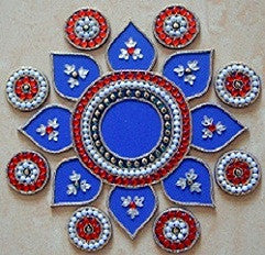 WOODEN RANGOLI